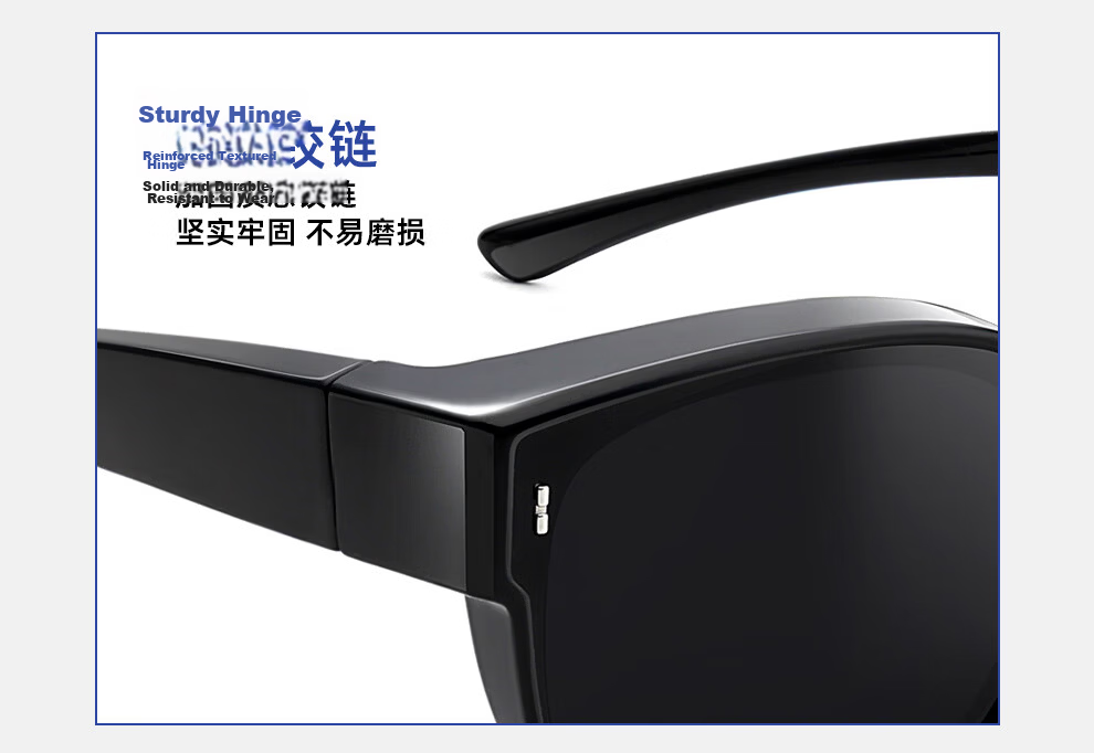 GENTLE MANIA Polarized Clip-On Sunglasses for Women, Clip-On Prescription Sunglass Lenses for Men, Driving and Fishing Glasses 13