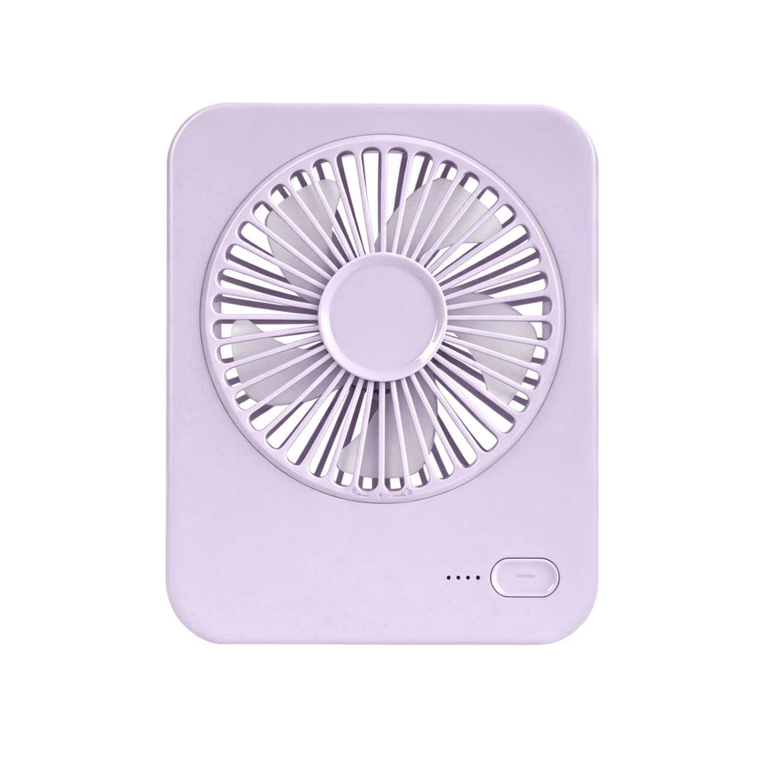 MINISO Desktop Fan Small Fan 2026 New Silent Long Battery Life Rechargeable and Plug-in Dual-use Desktop Mini Electric Fan for Office Home Dorm USB Portable Fan