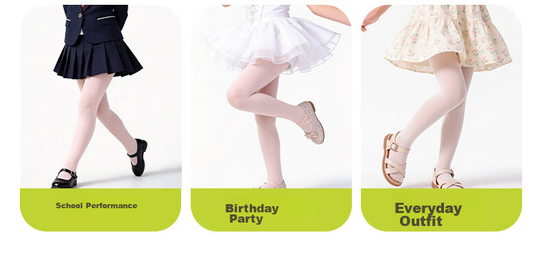 Modal Children's Dance Socks White Tights Summer Thin Girls Versatile Pantyhose Baby Outdoor Footed Dance Socks 22