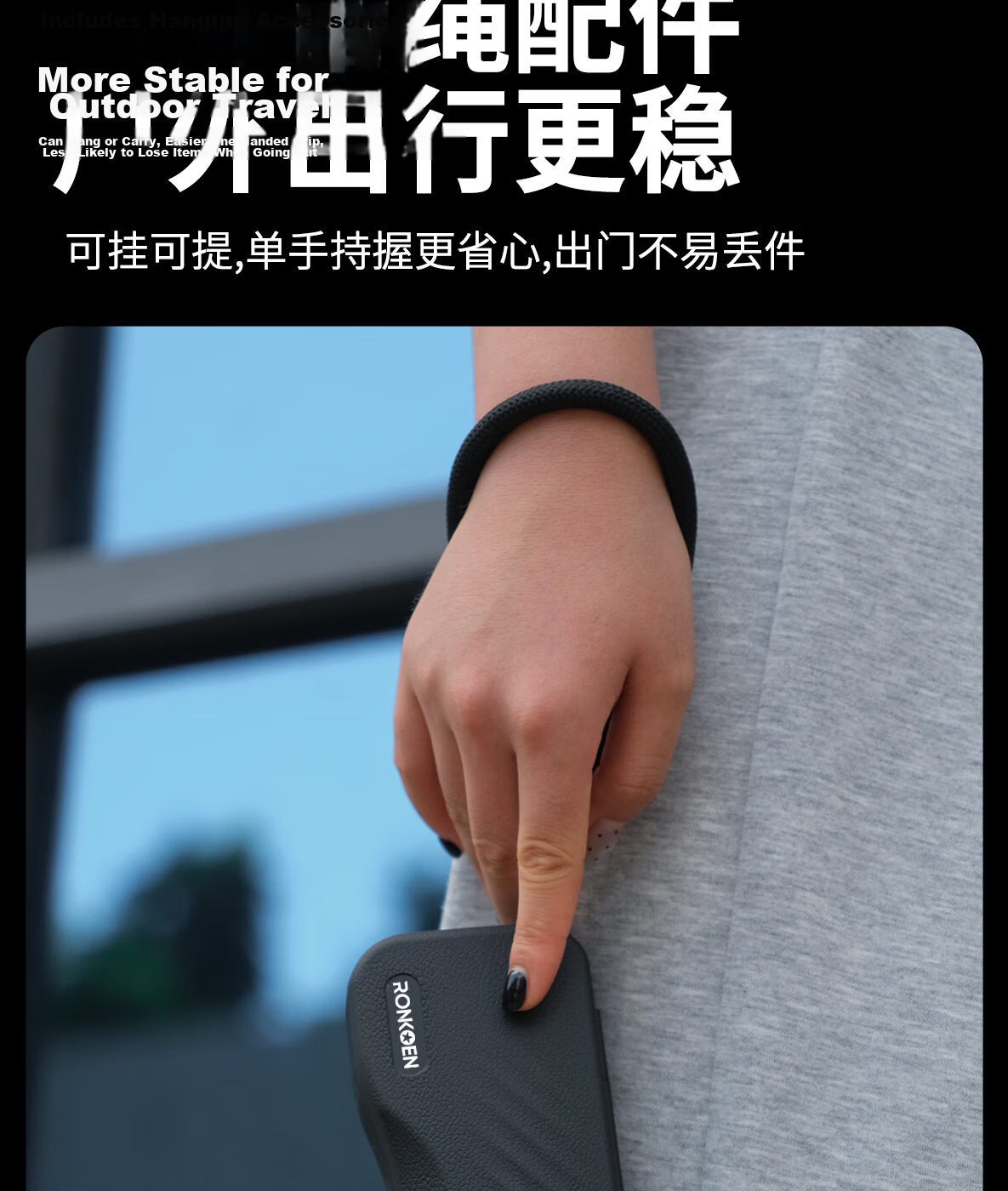 Loken Pocket4/3 Dedicated DJI Integrated Extended Full-Cover Portable Storage Case Flip Filter Slot Scratch-Resistant Shockproof Protective Cover Accessory 13