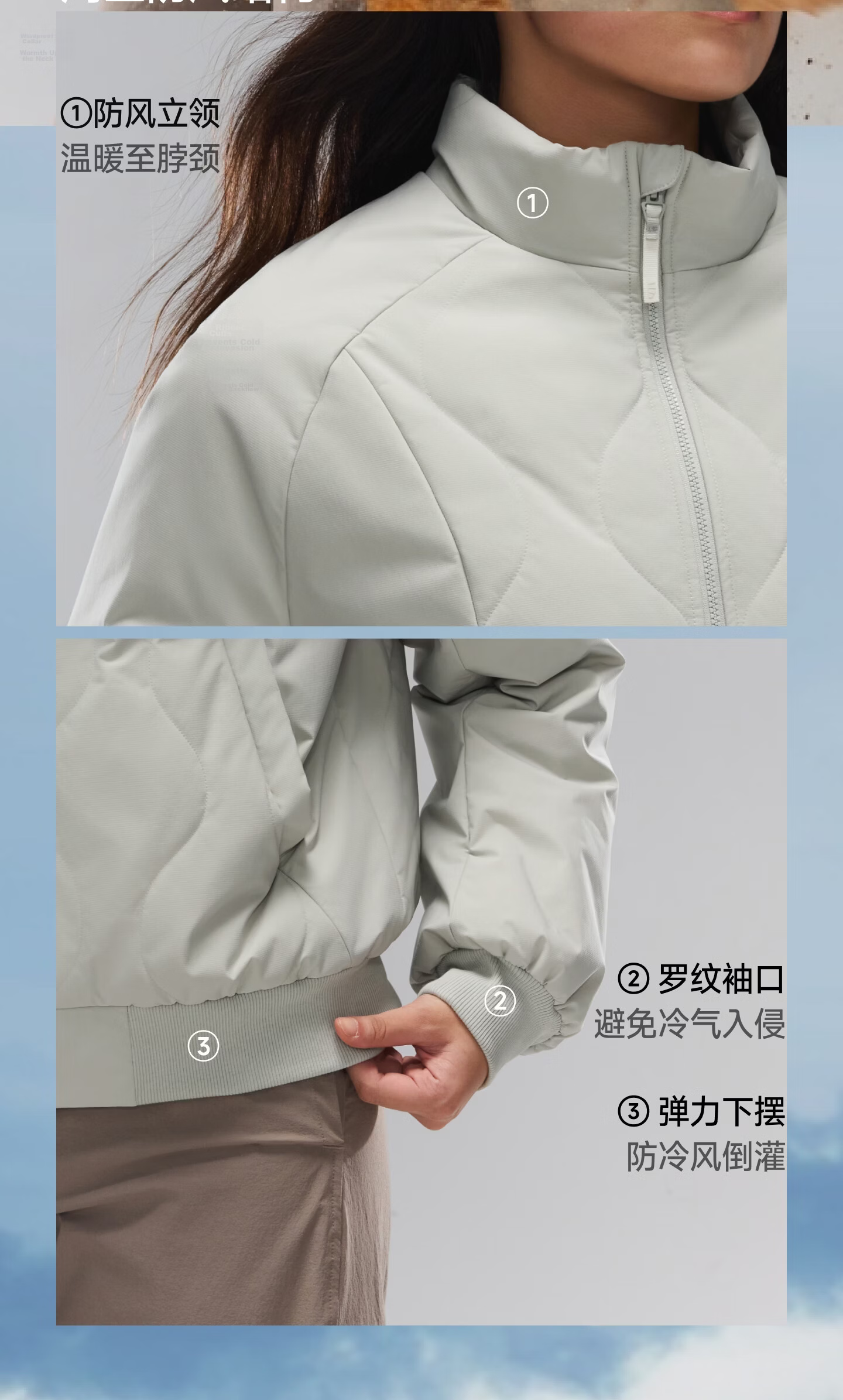 Beneunder Women's down Jacket, Pilot Style, Warm, Machine Washable, Lightweight Cotton Coat, New Model CL026, Feathers-Like Filling 13