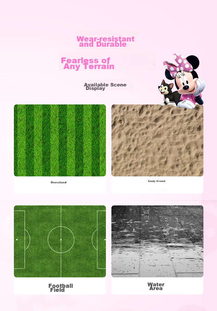 Disney Kids Toy Ball Soccer Size 2 Kindergarten Outdoor Training Pat Ball Birthday Gift 8