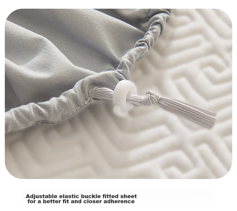 MUJI Class A Waterproof Urine-Resistant Quilted Fitted Sheet 1.8m Bed Non-Slip Thickened Mattress Protector 180x200cm 20