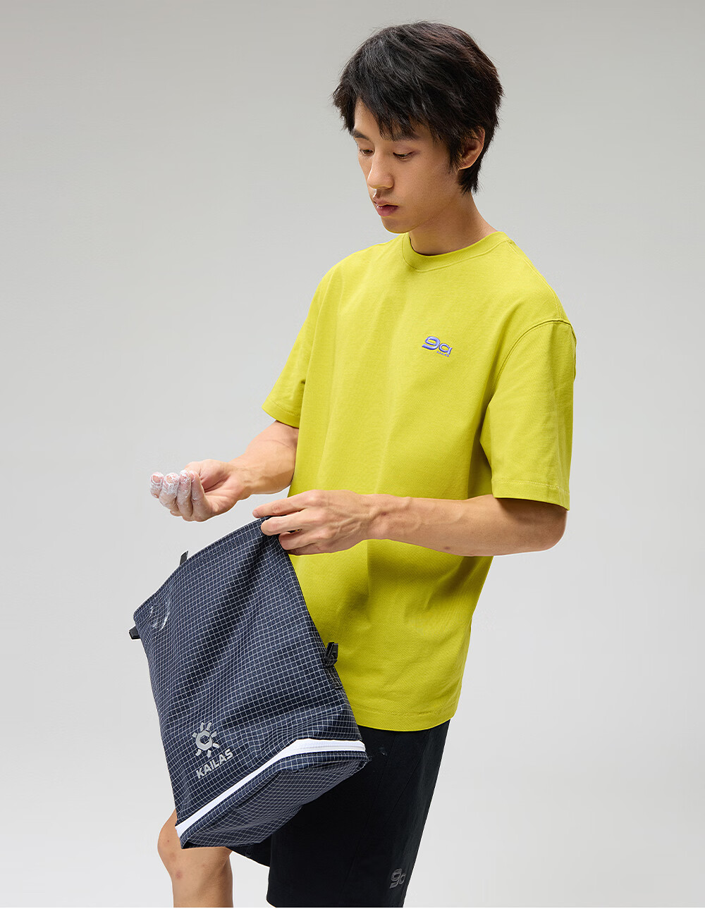 KAILAS Kailas 9a Culture Crew Neck Cotton T-Shirt Unisex Short Sleeve Summer Breathable Loose Climbing Sports Top 1