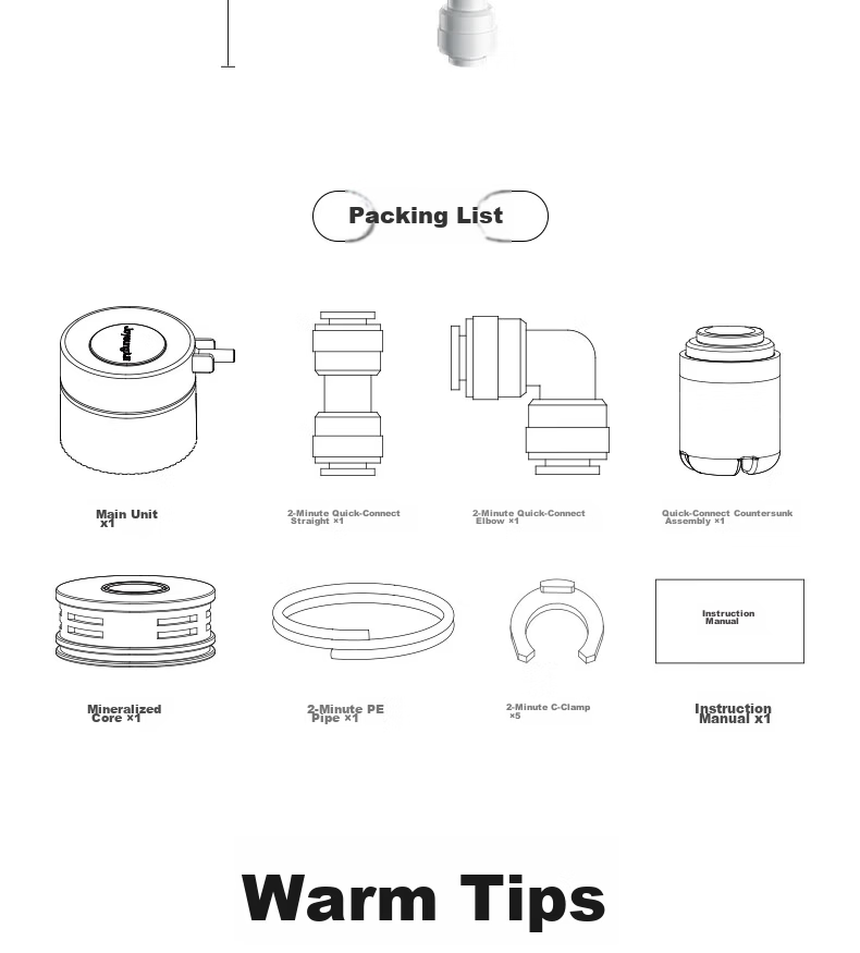 Joyoung Tea Bar Machine Original Rich Strontium Mineralization Filter Module AH01 (Compatible with AH3226/WH630/WH108S/WH108/WH150D/WH665 Tea Bar Machines) 13