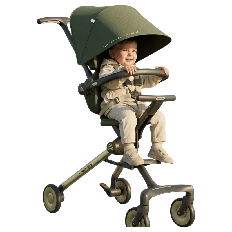 AMORHOME Stroller, Can Sit And Lie Down, Lightweight Foldable Baby Carriage, Green The Wizard of Oz Promax
