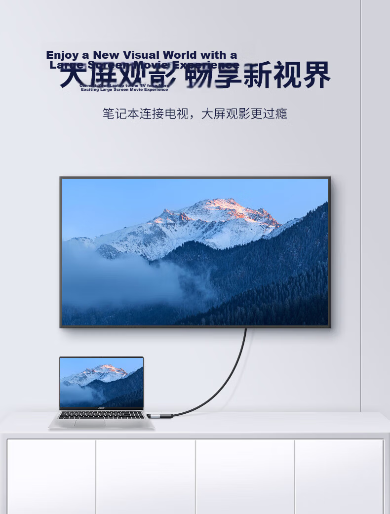 GUANYEE Type-C to HDMI Adapter with Power Delivery 4K60Hz for Smartphones, Laptops, TV, Monitor, Projector, PD Fast Charging 5