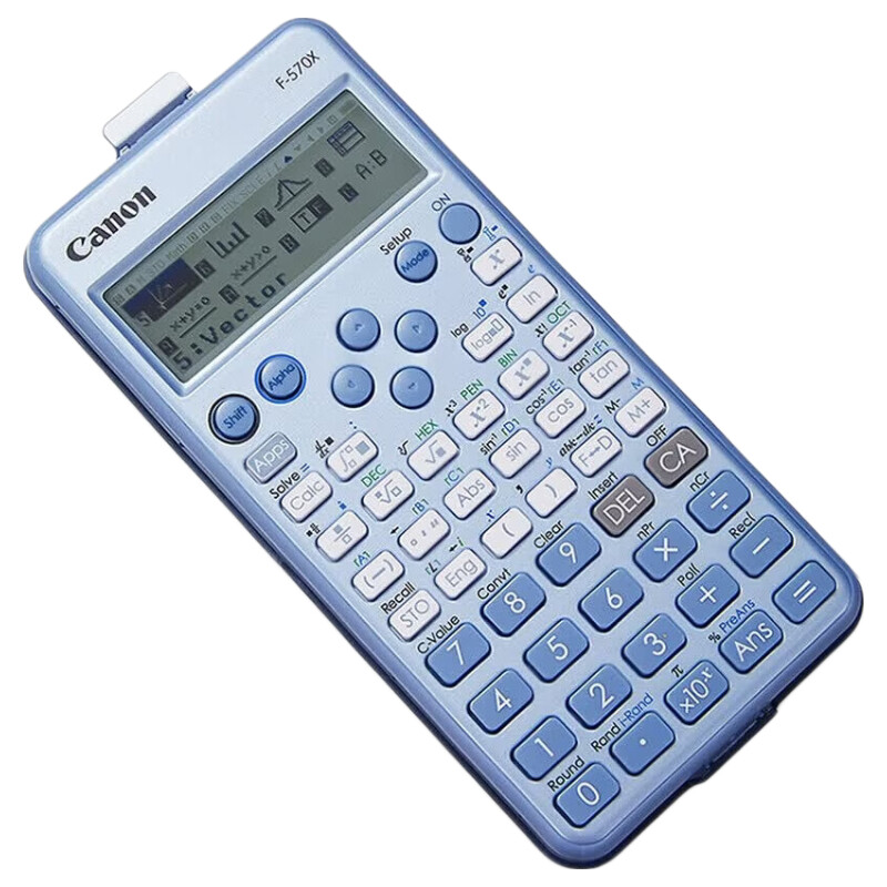 Canon 2026 Scientific Calculator Blue Multifunctional Graphing Calculator for High School and University Students Exams and Competitions Model 999