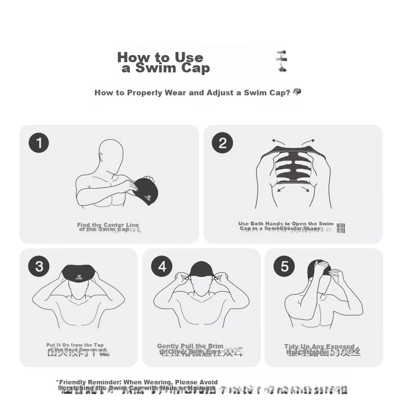 Jiehu Kids Swimming Goggles and Cap Set HD Waterproof Anti-Fog Unisex Professional Swimming Gear Protective Diving Glasses Set 11