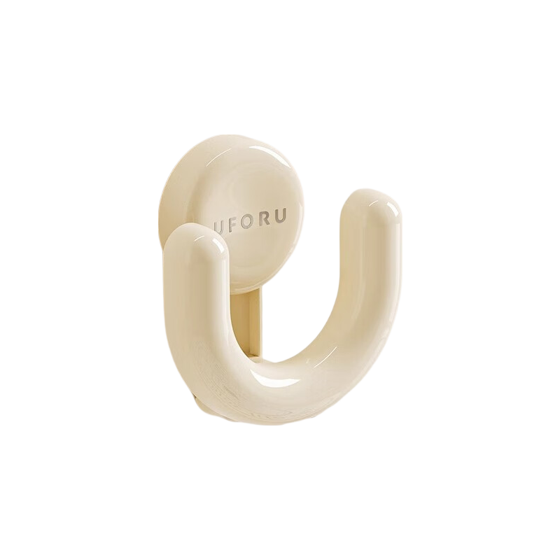 MUYA Bathroom Slipper Rack, Suction Cup Design, No Drilling Required, Wall-Mounted, Draining Hanger, Bathroom Wall Storage Shelf, Slipper Organizer