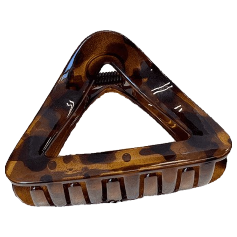 Jinglei Minimalist Triangle Hair Clip 2026 New Premium Shark Clip for Thin Hair Women Hair Accessories