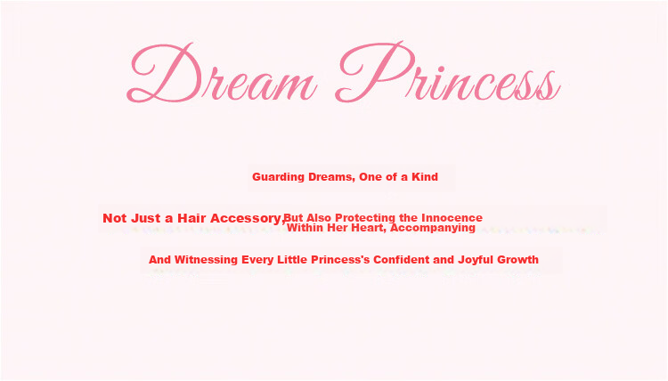 Princess Password Children's Day Gift Hair Tie for Girls High Elasticity Hair Band No Damage Hair Accessories Student Rubber Band High Ponytail Hair Rope 3
