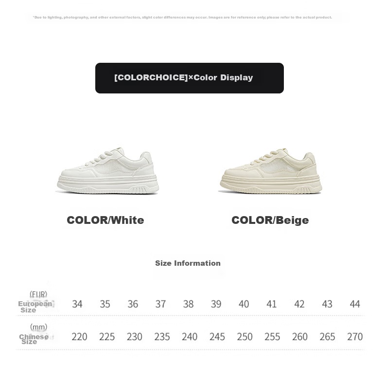 Renben Official Women's Summer Casual Shoes Mesh Breathable Sneakers Versatile White Shoes Beige Size 37 3