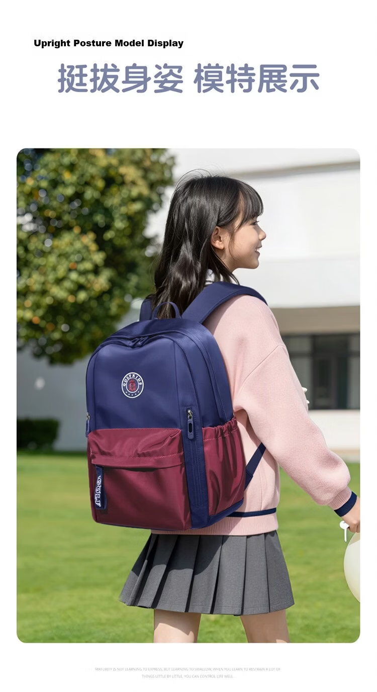 GOLF Kids School Backpack Lightweight Large Capacity Children’s Shoulder Bag for Grades 3-9 Boys and Girls 14