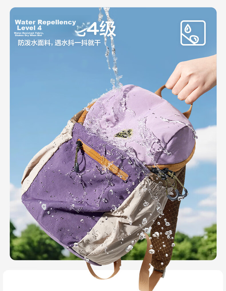 Kocotree KK Tree Kids Backpack Ultra-Light Sports Bag Boys Girls Large Capacity Outdoor Water-Resistant Deep Sea Blue 12