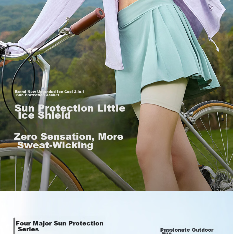 361° Women's Summer Sunscreen Jacket New Sports UV Protection UPF100+ Outdoor Coat 662624608D-7 2