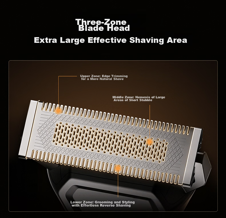 Dreame TBlade Electric Shaver for Men Thick Beard Sensitive Skin Portable Razor Travel Gift Box Birthday Present 14