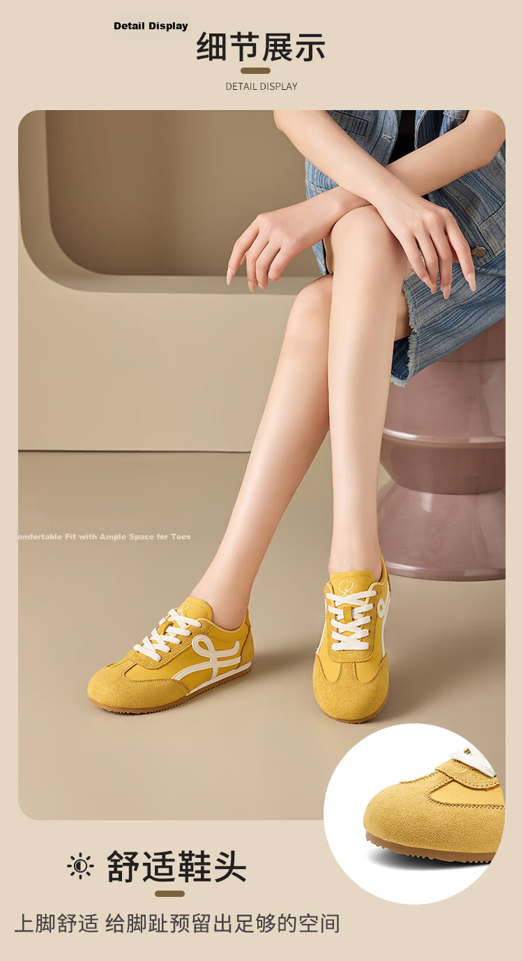 La Chapelle Women's Derby Shoes New Summer Soft Sole Casual Sports Popular Sneakers 0869 Beige Gray Black Size 37 6