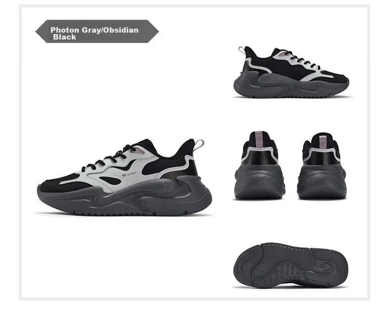 361° Yunshu Summer Mesh Breathable Sports Casual Shoes Soft Sole Commuter Dad Shoes Women 682616704-1 26
