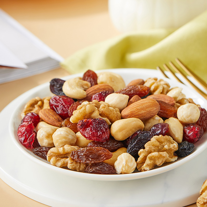来伊份每日坚果750g/30袋 果干混合坚果礼盒孕妇办公零食礼包送礼团购