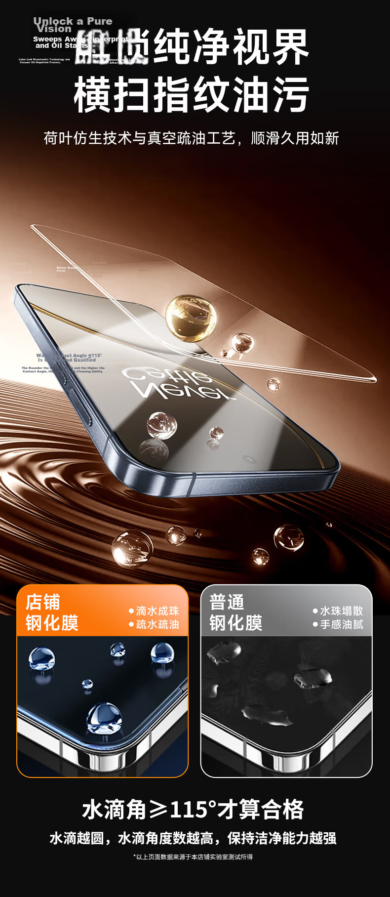 Coollefone [Value Pack of 2] Tempered Glass Screen Protector for OnePlus 15T, Full Coverage Ultra-Thin HD Anti-Fingerprint and Drop-Resistant Film 5