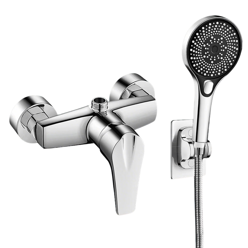 Rosecret Seiko Shower Set with Mixer Valve, Hot and Cold Water Faucet, Three-Way Water Outlet Switch