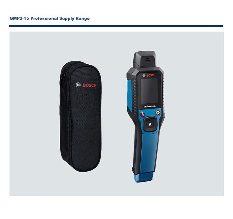 BOSCH Probe Moisture Meter Temperature and Humidity Measurement for Various Wood and Building Materials GMP 2-15 13