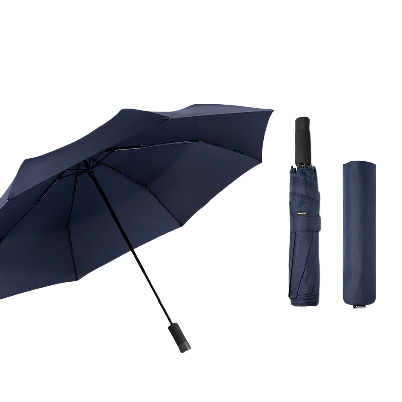 German Knirps Extra Large Manual Folding Umbrella, 8 Ribs, Windproof, Enlarged Double Umbrella for Storms And Rain, Teacher's Day Gift