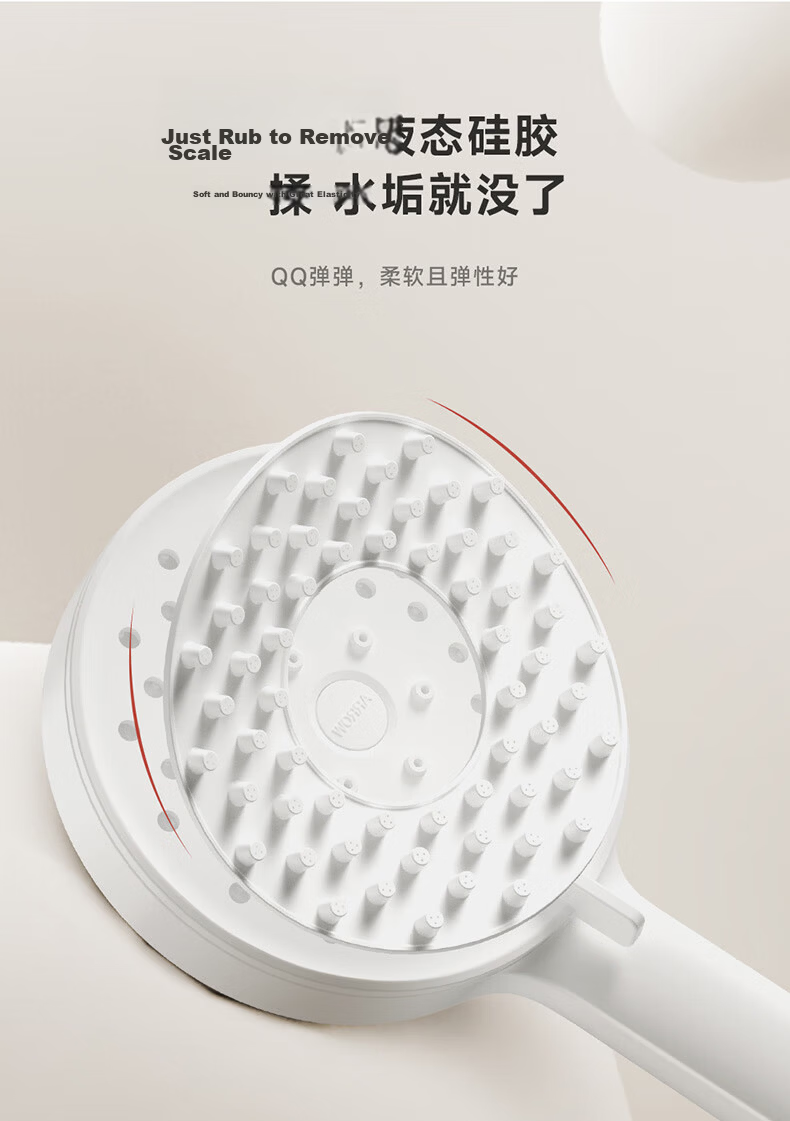 ARROW Shower Head Rainfall Bathroom Cedar Gray High Pressure Large Shower Head AE58144SPG 19