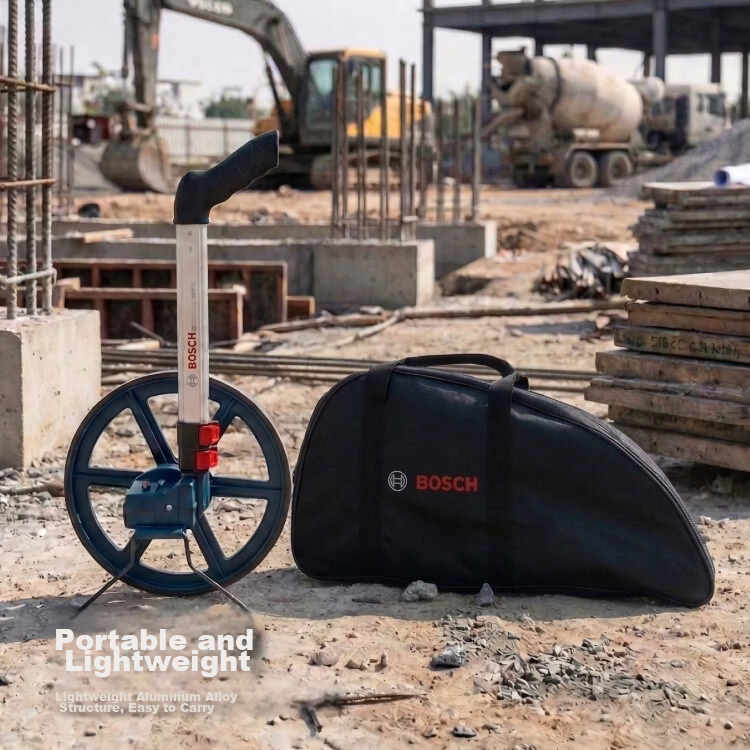 BOSCH Foldable Wheel Distance Meter Rolling Distance Measuring Wheel Handheld Outdoor High Precision GWM29-11 9
