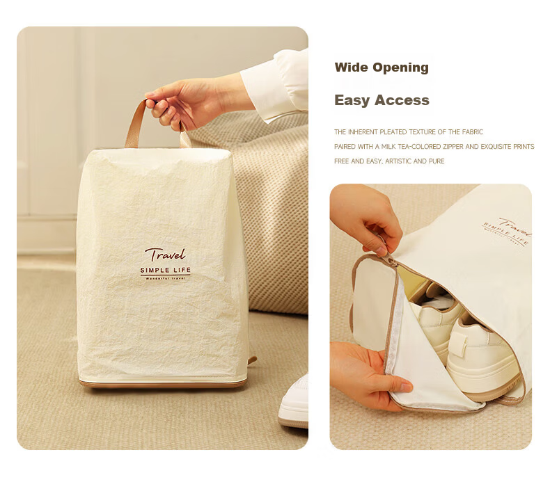 Baicaoyuan Travel Storage Bags L Size 2-Pack Luggage Organizer Underwear Clothes Packing Bags for Travel Business Trips 14