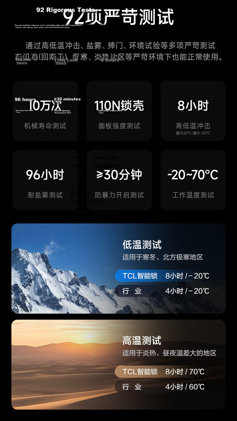 TCL Smart Door Lock with Facial Recognition, Large Screen Peephole, Dwell Capture, Door Ajar Alert, Fingerprint K5GPro 18