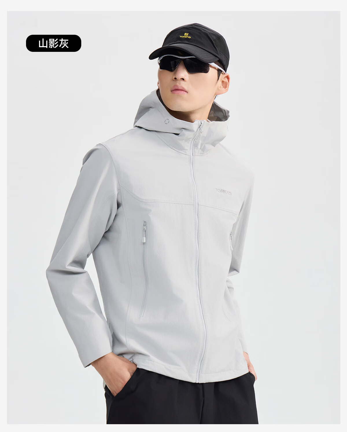 TOREAD Huang Jingyu Edition Men's 26 Softshell Jacket Cordura Fabric Windproof Professional Mountaineering Coat TAEEBO81753 26