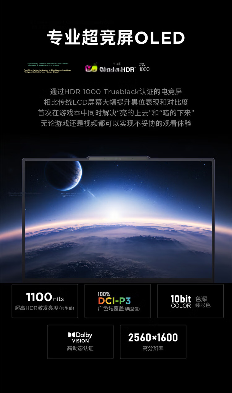 Lenovo Legion R9000X 2026 15.3" Gaming Laptop (AI MAX+ 392, 64GB RAM, 1TB SSD, 2.5K 165Hz OLED) Starry Purple 5