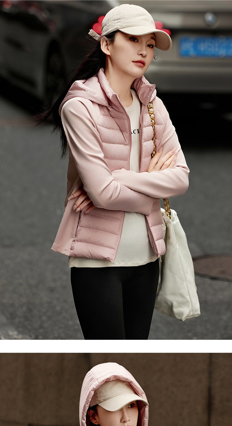 Dme [Cloud Souffle] Winter Dopamine Slim Waist 90% Duck Down Lightweight Warm Versatile Women's down Jacket 20