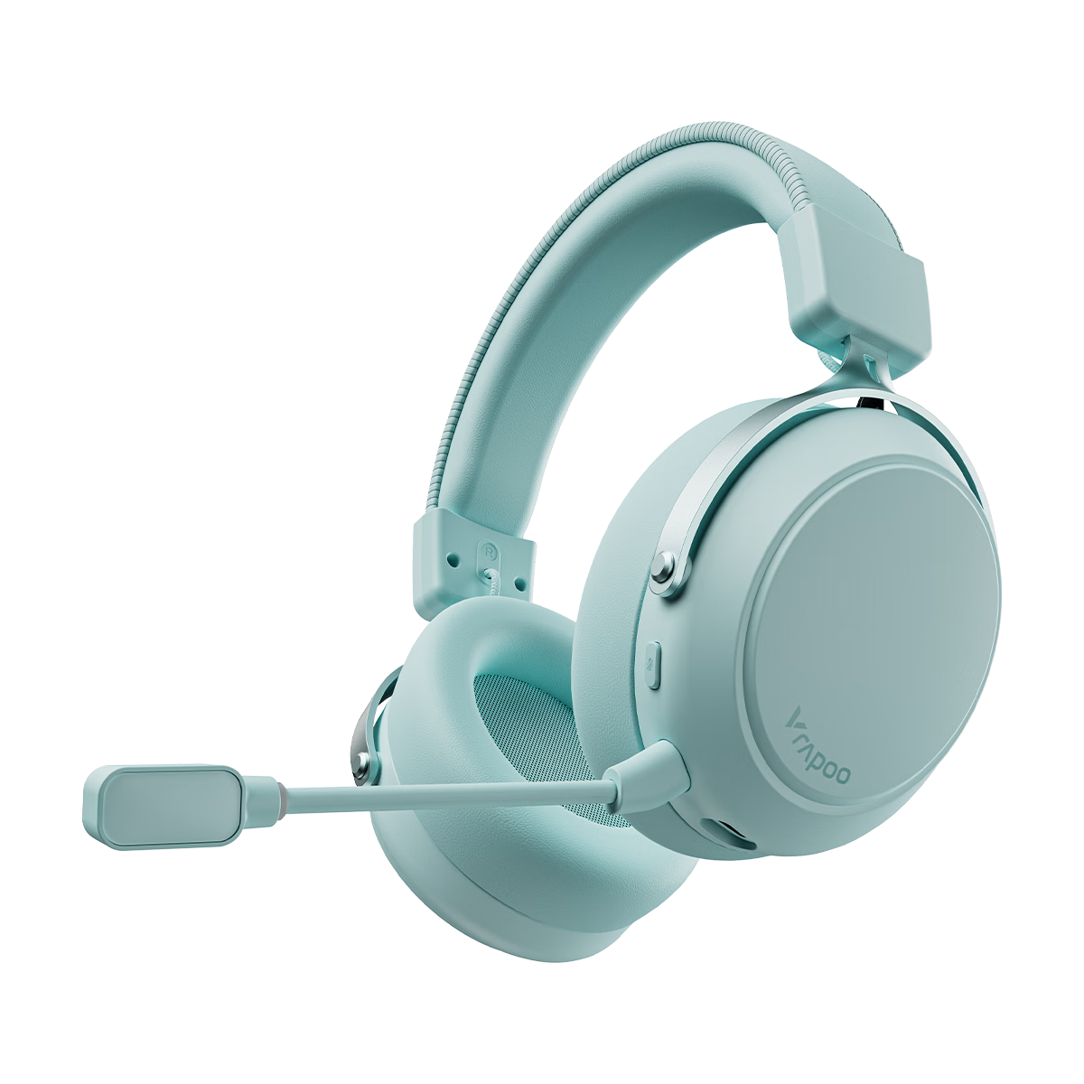 Rapoo VE3 Wireless Four-Mode Gaming Headset Over-Ear Delta Operation FPS Valorant Esports Chicken Dinner Positional Audio Multi-Device Compatible Mint Green