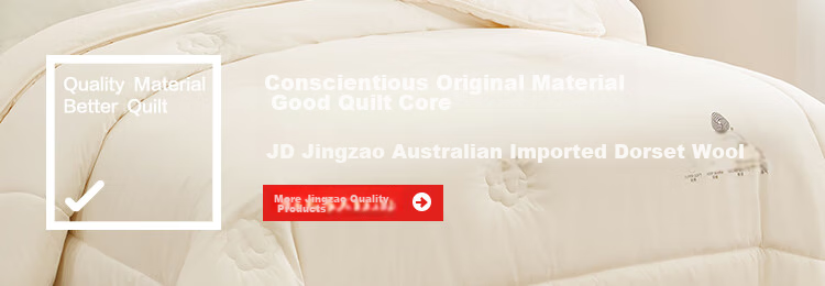 JD Original Imported 100% Dormitory Wool Deep Sleep Comforter Pro Winter Thick Duvet A-Class Winter Comforter 2.2x2.4m Approximately 7.6 Ji 1