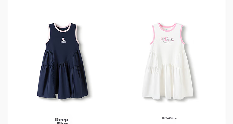 Balabala [balaOne] Girls' Dress Children's Sleeveless Vest Dress Summer 2026 13
