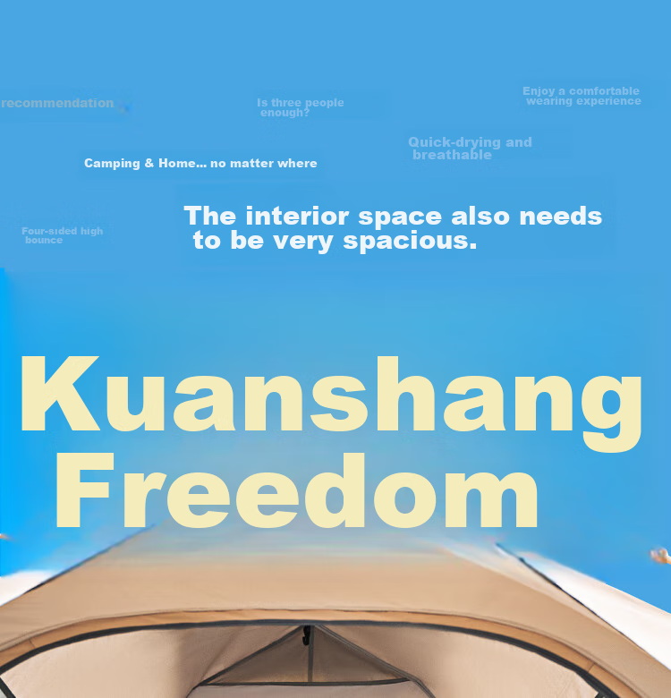 TAN XIAN ZHE Fully Automatic Sun Protection Tent, Outdoor Camping No-Setup Tent, Family Outing Camping Tent 18