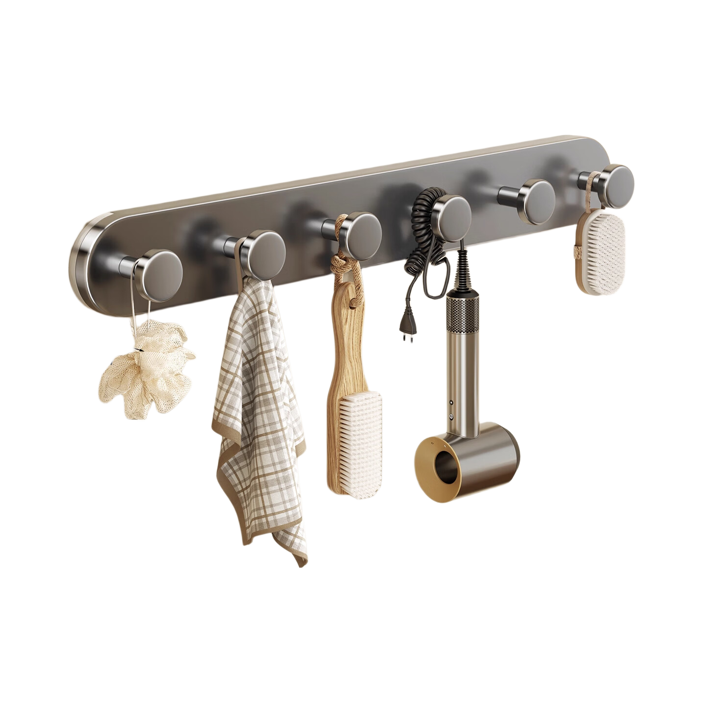 Shangmeide Suction Cup Hook Entry Door Clothes Hanger Bathroom Clothing Hook Storage Rack No Drilling Bathroom Clothes Hook