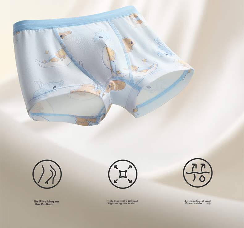 Babycare children's cotton underwear girls' boxer shorts boys' briefs baby boxer briefs 3