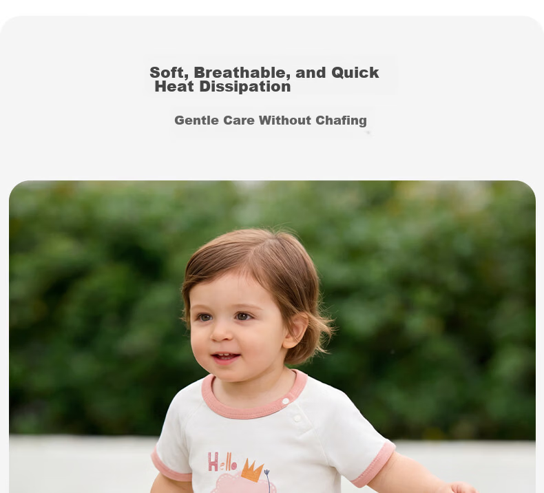 Tonglian Chuxin Baby Summer Short Sleeve Set 2026 New Pure Cotton Girls Two-Piece Infant Toddler Summer Outfit 9