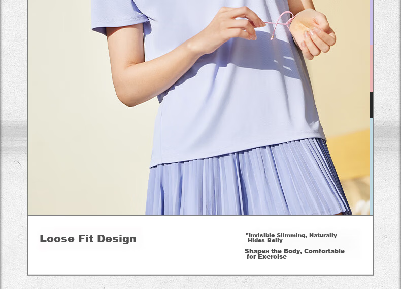 361° Women's Short Sleeve Spring Summer New Sports T-Shirt Quick-Dry Loose Casual Running Top 662624113-3 8
