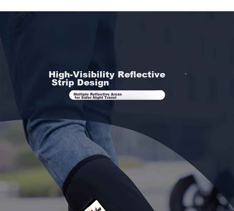 Equator Waterproof Rain Shoe Covers Thickened Non-slip Wear-resistant High-top PVC Rain Shoe Covers for Cycling Outdoor CD4005 Blue XL (43-45) 13