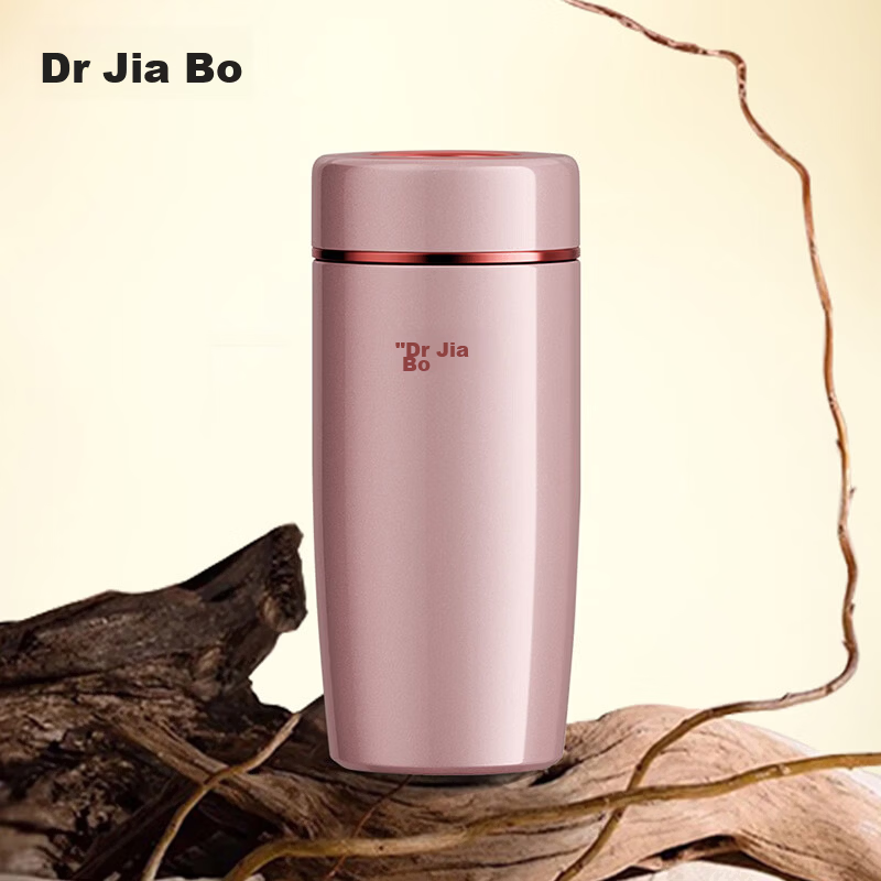 J'DR Vientiane Premium Series Insulated Bottle High-Value 316 Stainless Steel Gift Box F151L - Grapefruit Pink 360ml