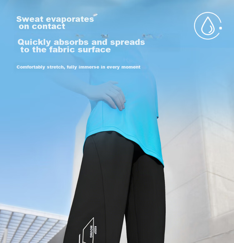Anta Kids Pants Boys Girls Big Kids 2026 Summer Loose Breathable Quick-Dry Jogger Sports Trousers A72626706 27