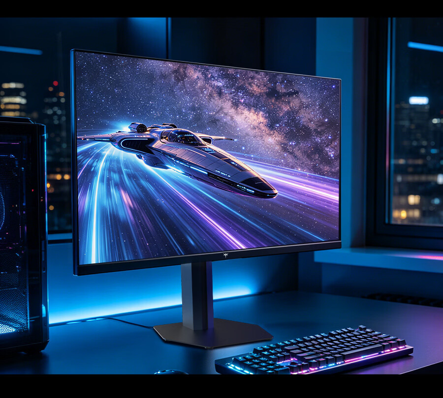 KTC 27-inch 4K 72Hz Dual-Mode 144Hz QD Quantum Dot MiniLED Monitor HDR1000 Brightness Design Editing Computer Office Monitor M27U6 16