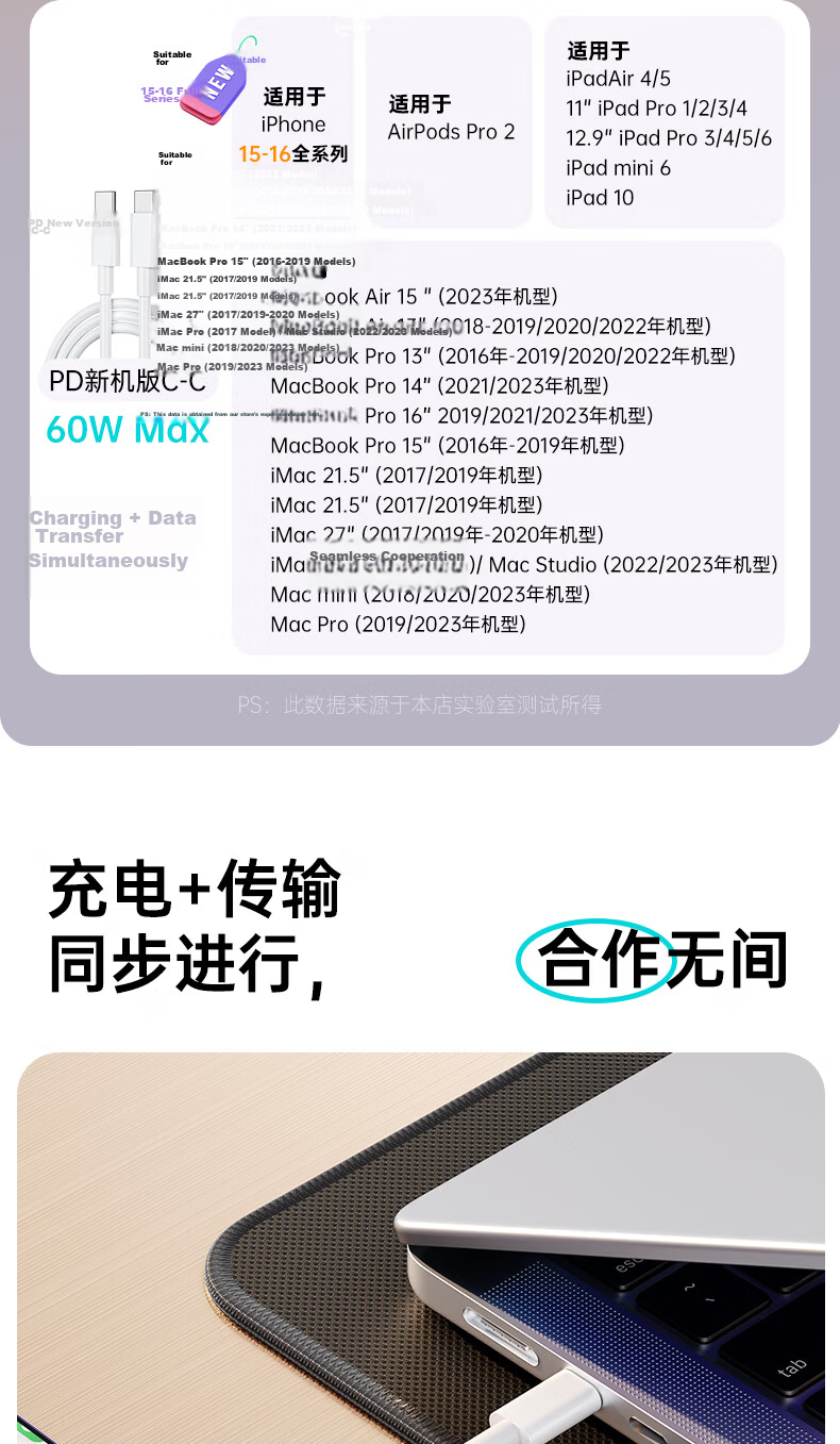 TAFIQ Apple Data Cable PD30/20W Fast Charging USB-A to Lightning Cable for iPhone 14/13 Pro Max/12/11 Mobile Car Use 1m 12