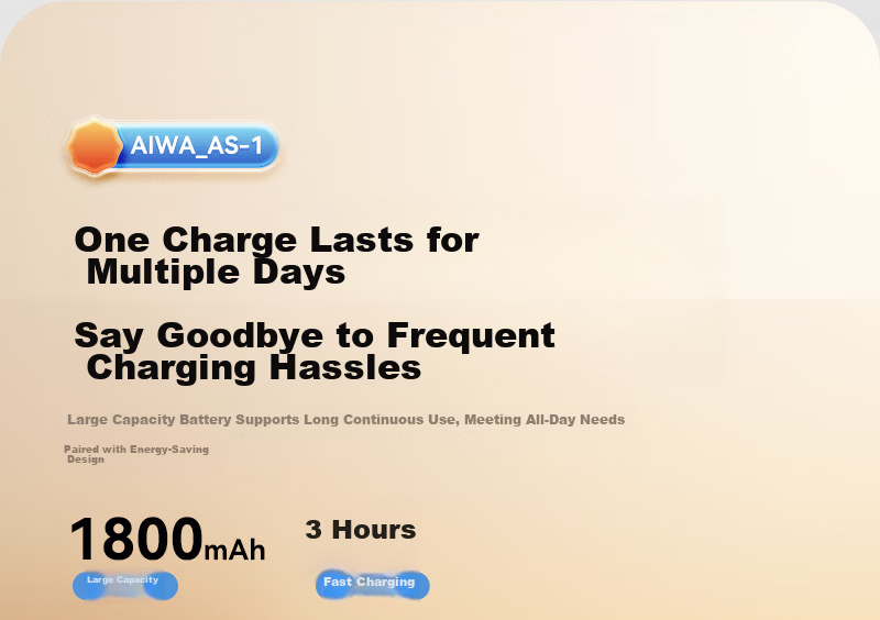 Aiwa AS-1 Little Bee Amplifier Teacher Bluetooth Speaker Long Battery Life Small Outdoor Guide Portable Waist-mounted Microphone White Wired Version 9