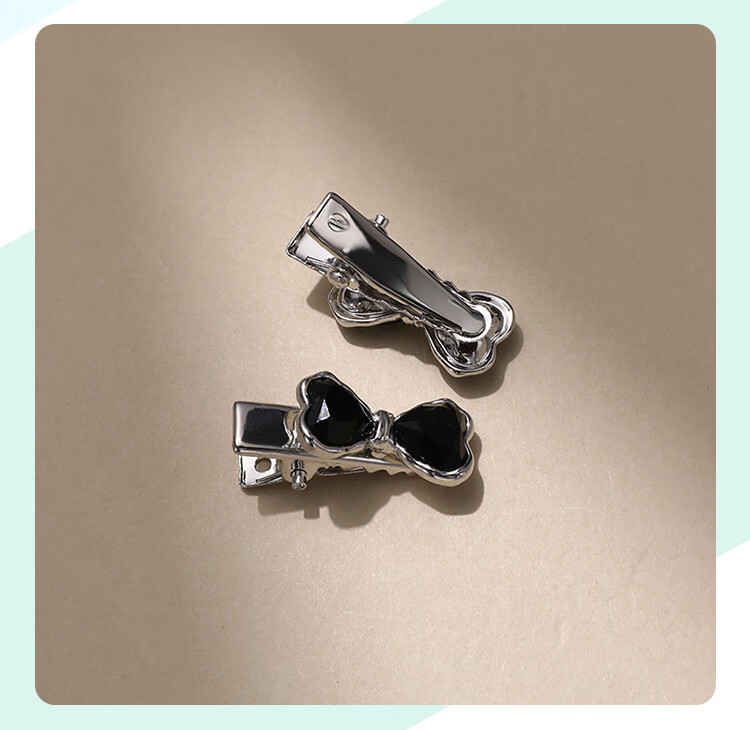 CHIMERA Light Luxury Rhinestone Bow Hair Clip, Internet Celebrity Bangs Clip, Side Hairpin, Hair Clip for Women, Mid-Autumn Festival Gift 20